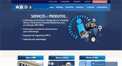 Desktop Screenshot of absi.com.br